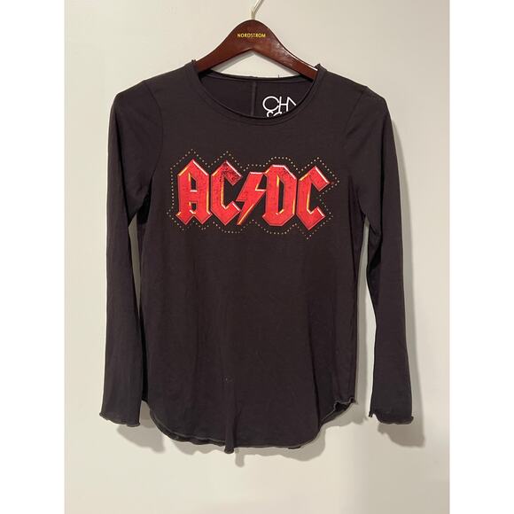 CHASER, ACDC longsleeve Top, Size XS, KB429 - Picture 1 of 4